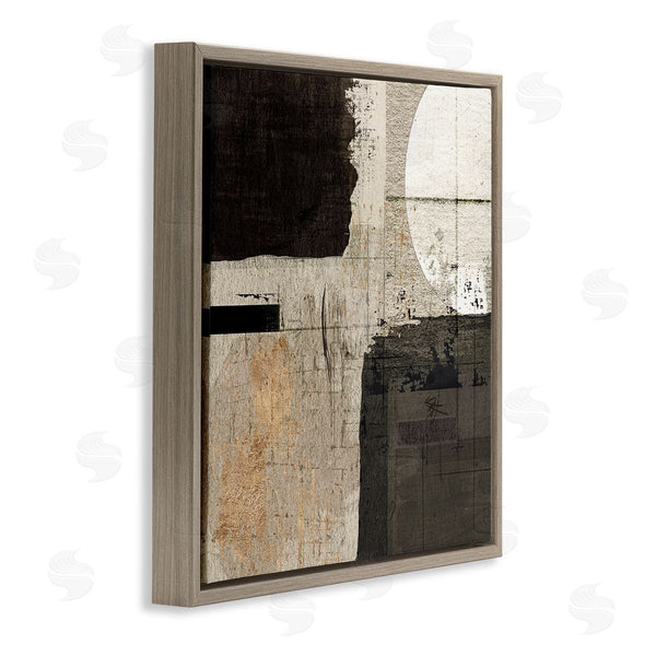 Stupell Industries Susan Jill | Rustic Neutral Shapes