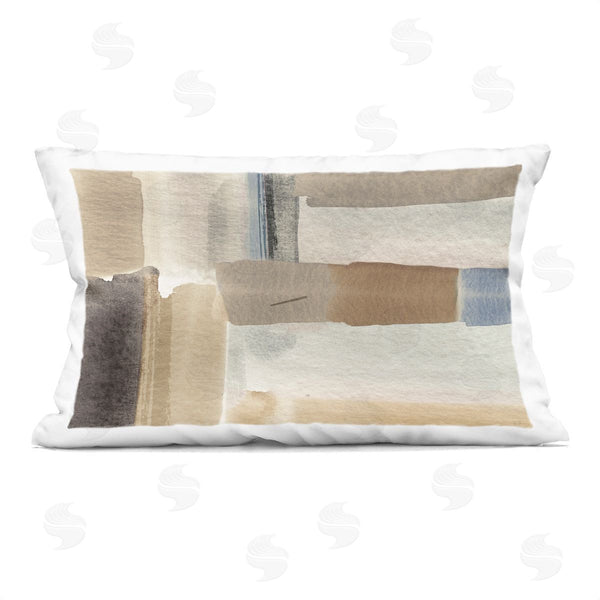 stupell industries Susan Jill | Soft Brushed Neutral Pattern Printed Throw Pillow