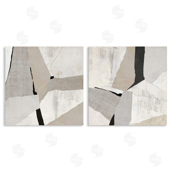 stupell industries Susan Jill | Structured Muted Shapes