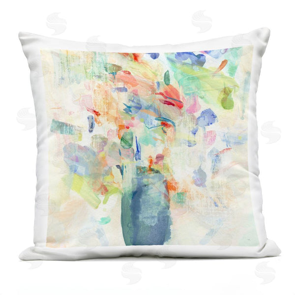 Stupell Industries Susan Jill | Summer Flowers Brushstrokes Throw Pillow