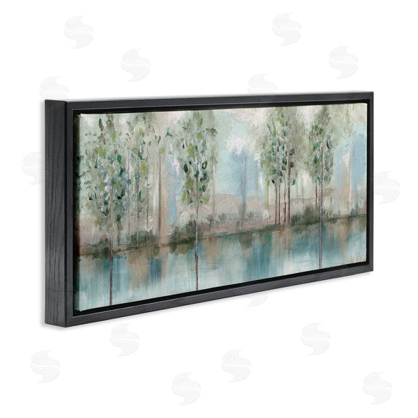 Stupell Industries Susan Jill | Trees Reflecting On River