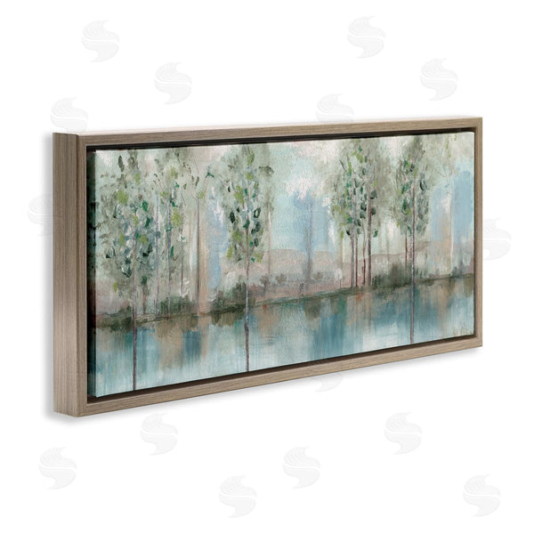 Stupell Industries Susan Jill | Trees Reflecting On River