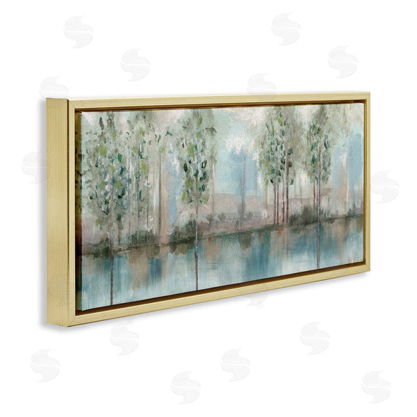 Stupell Industries Susan Jill | Trees Reflecting On River