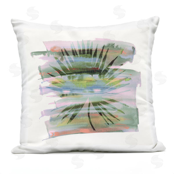 Stupell Industries Susan Jill | Tropical Dream Pastel Palm Printed Throw Pillow