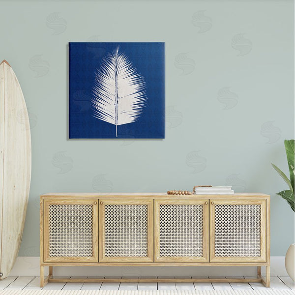 Stupell Industries Susan Jill | Tropical Palm Leaf Silhouette Wall Art