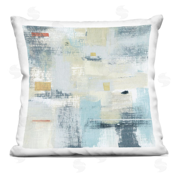 stupell industries Susan Jill | Woven Paint Stroke Abstraction Printed Throw Pillow