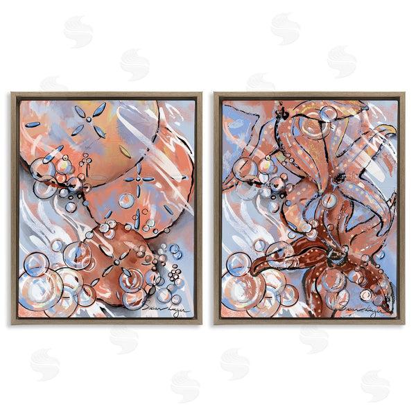Stupell Industries Susan Lugar | Bubbles And Sea Life