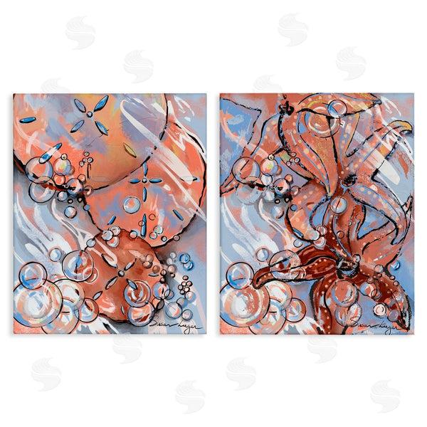 stupell industries Susan Lugar | Bubbles And Sea Life