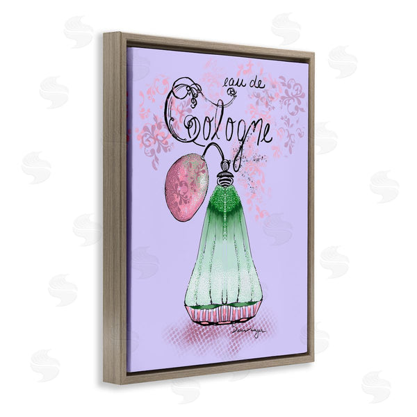 Stupell Industries Susan Lugar | Eu De Cologne On Purple
