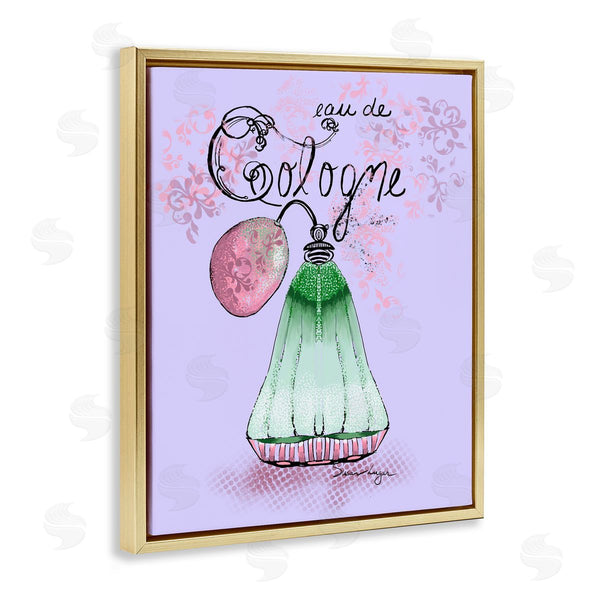 Stupell Industries Susan Lugar | Eu De Cologne On Purple