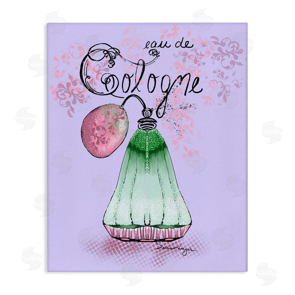 stupell industries Susan Lugar | Eu De Cologne on Purple