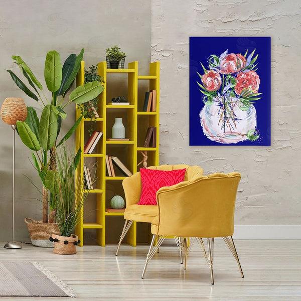 Stupell Industries Susan Lugar | Florals In Milk Glass