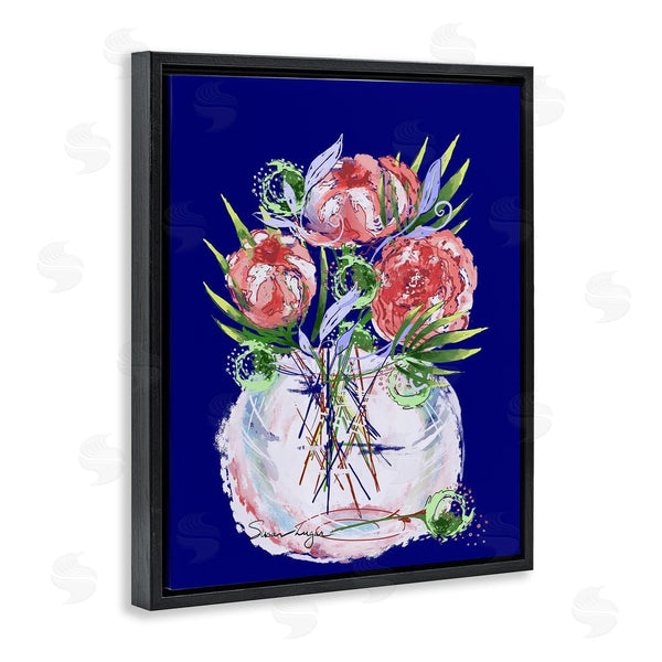 Stupell Industries Susan Lugar | Florals In Milk Glass