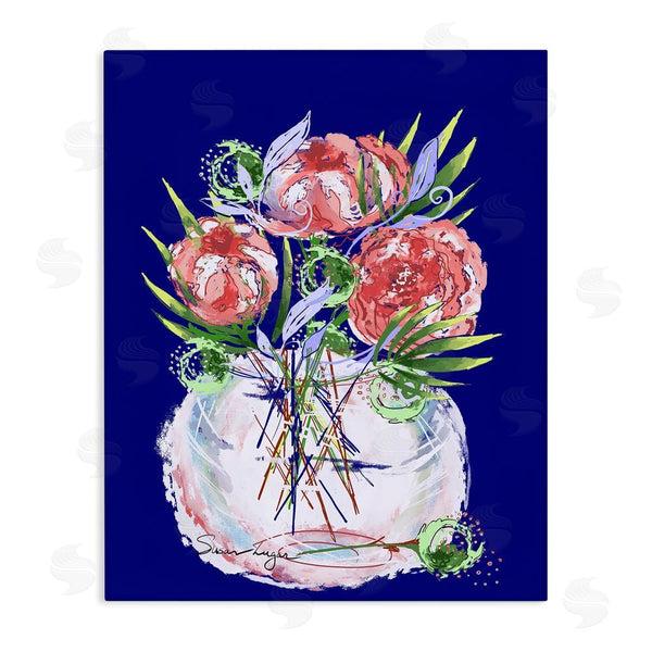 stupell industries Susan Lugar | Florals In Milk Glass