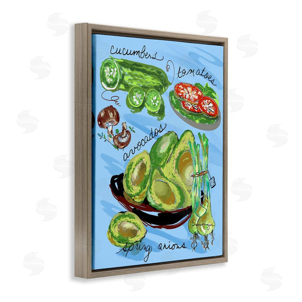 Stupell Industries Susan Lugar | Fresh Produce Collection