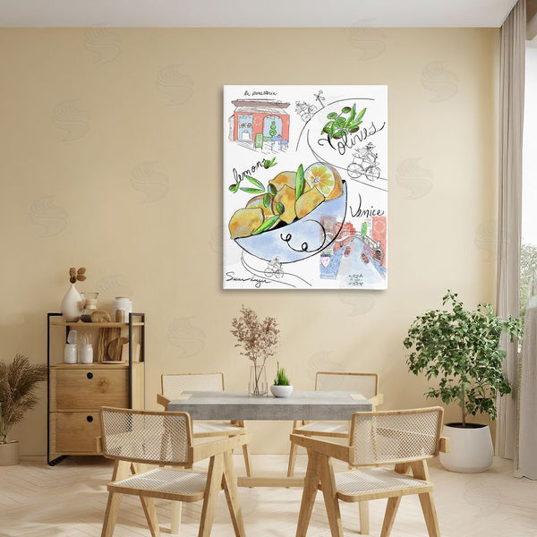 Stupell Industries Susan Lugar | Italian Kitchen Sketch Collection Wall Art
