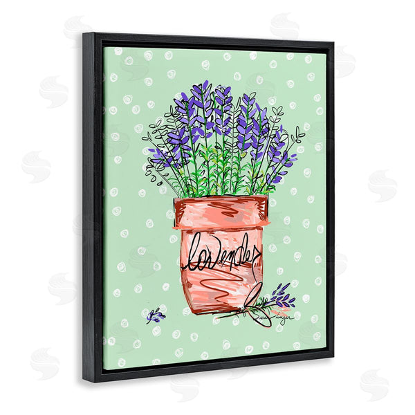 Stupell Industries Susan Lugar | Lavender Herb In Pot