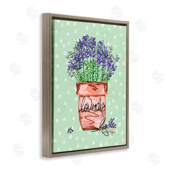 Stupell Industries Susan Lugar | Lavender Herb In Pot
