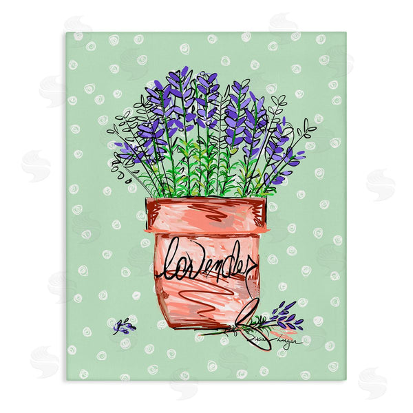 stupell industries Susan Lugar | Lavender Herb in Pot