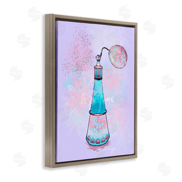 Stupell Industries Susan Lugar | Le Perfume On Purple