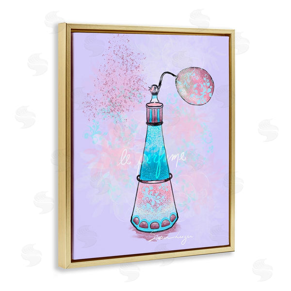 Stupell Industries Susan Lugar | Le Perfume On Purple