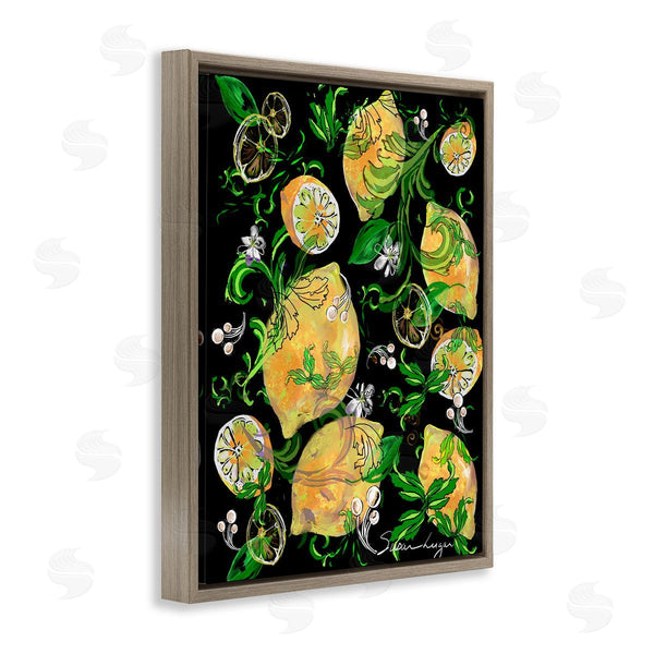 Stupell Industries Susan Lugar | Lemons And Acanthus Leaves