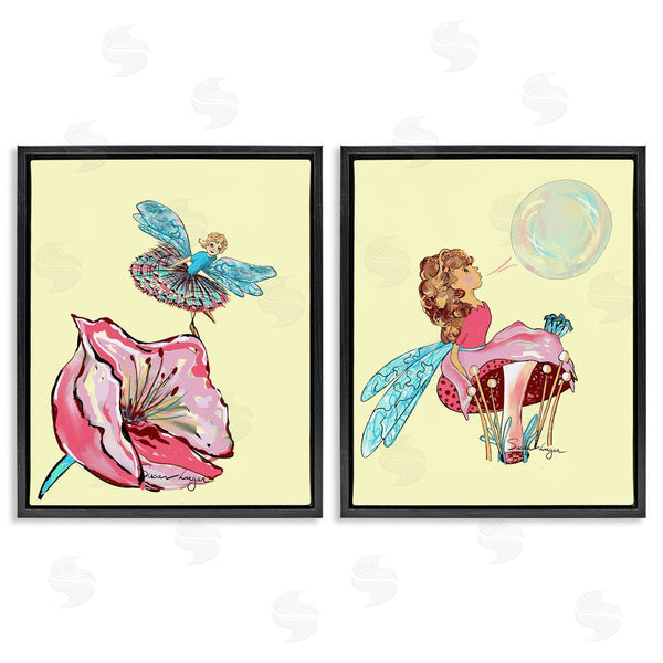 Stupell Industries Susan Lugar | Magical Ballerina Fairies