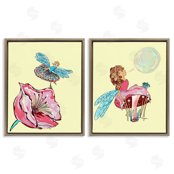 Stupell Industries Susan Lugar | Magical Ballerina Fairies