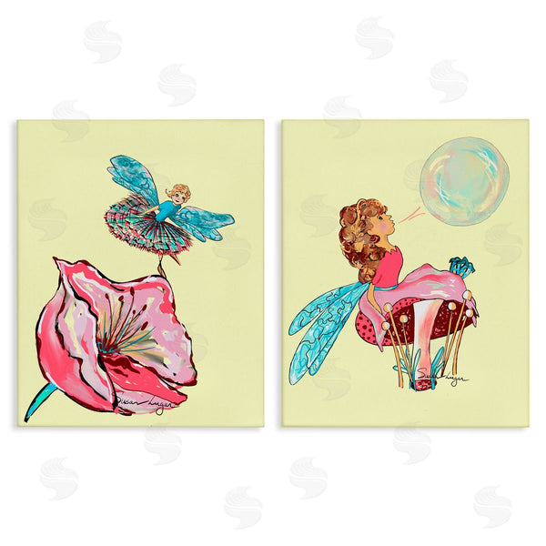 stupell industries Susan Lugar | Magical Ballerina Fairies