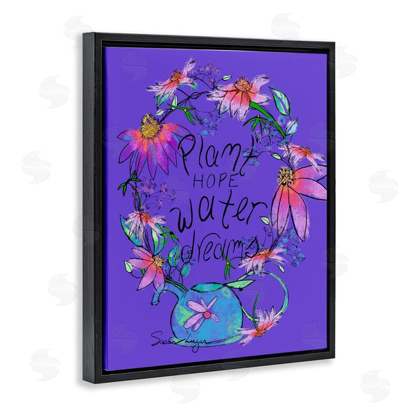 Stupell Industries Susan Lugar | Plant Hope Water Dreams