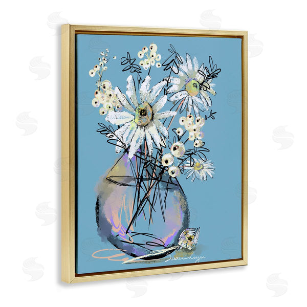 Stupell Industries Susan Lugar | Snow Berries And Daisies