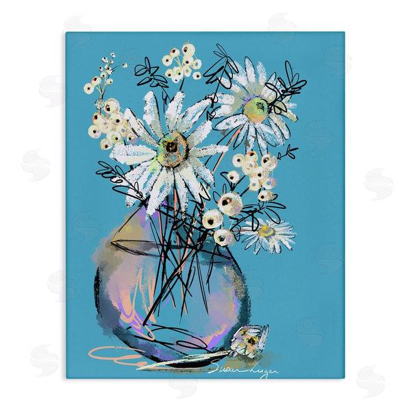 stupell industries Susan Lugar | Snow Berries And Daisies