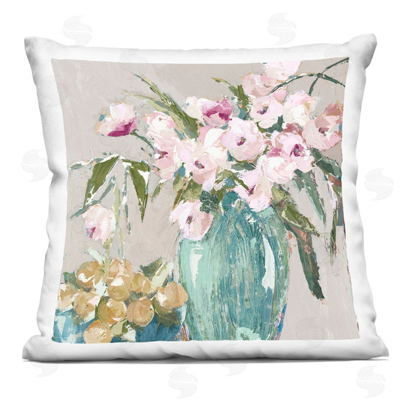 stupell industries Susan Pepe | Fruit And Flowers Arrangement Printed Throw Pillow