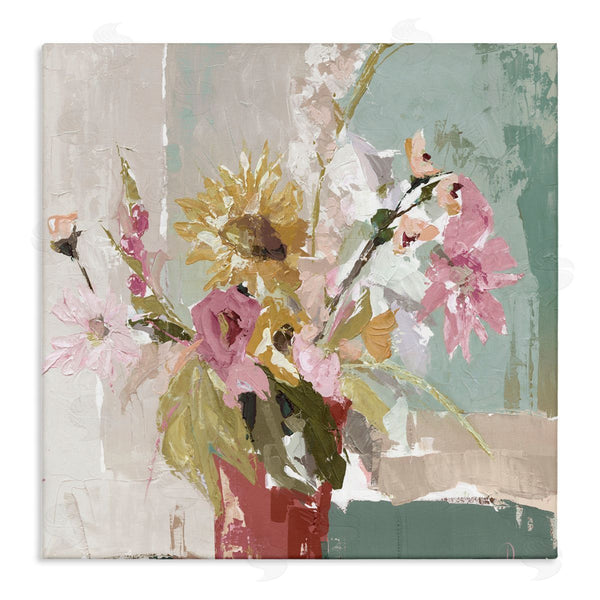 stupell industries Susan Pepe | Mixed Sunflower Vase Abstract