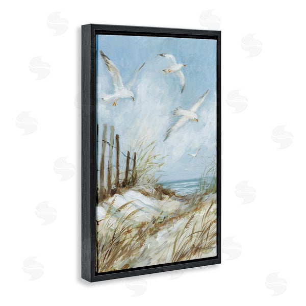 Stupell Industries Susan Winget | Beach Path With Seagulls
