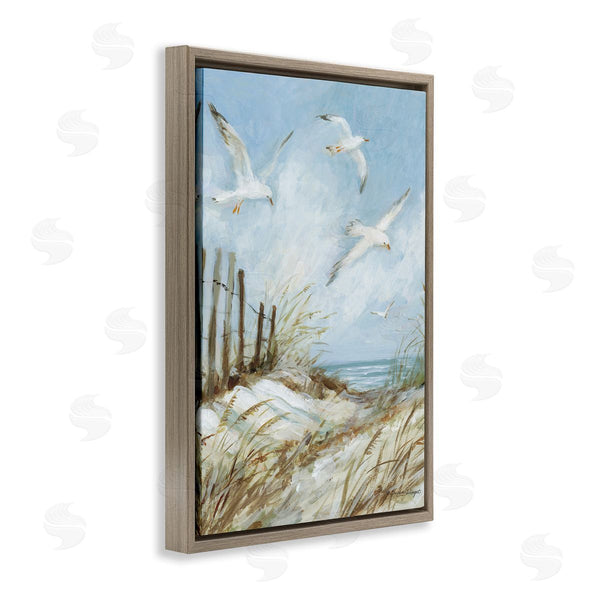 Stupell Industries Susan Winget | Beach Path With Seagulls