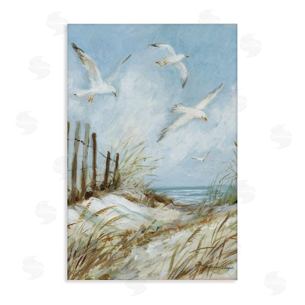 stupell industries Susan Winget | Beach Path With Seagulls