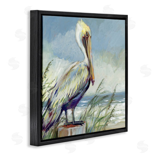 Stupell Industries Susan Winget | Coastal Pelican Perch