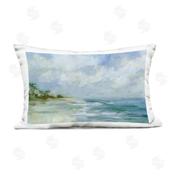 Stupell Industries Susan Winget | Fort Lauderdale Beach Printed Throw Pillow