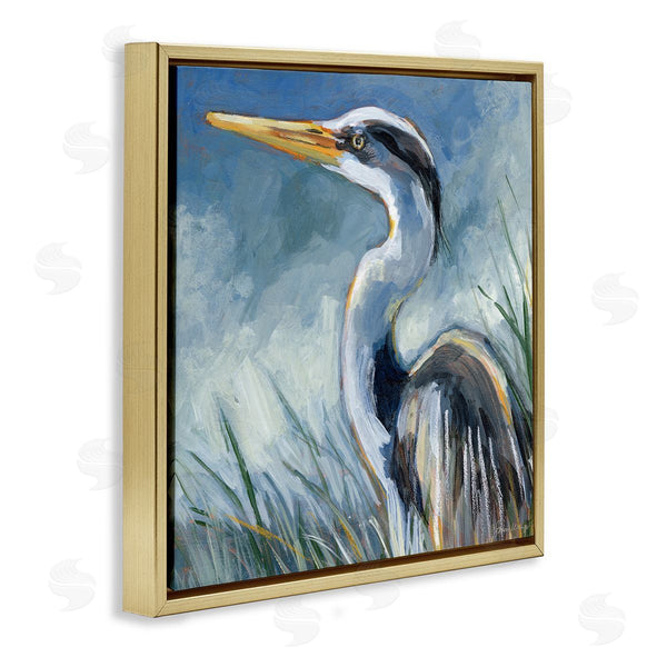 Stupell Industries Susan Winget | Heron Gazing With Grasses