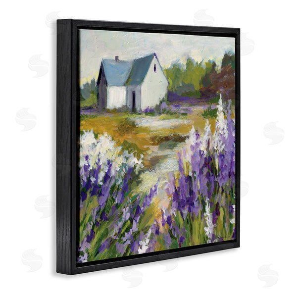 Stupell Industries Susan Winget | Lavender Field And Cottage