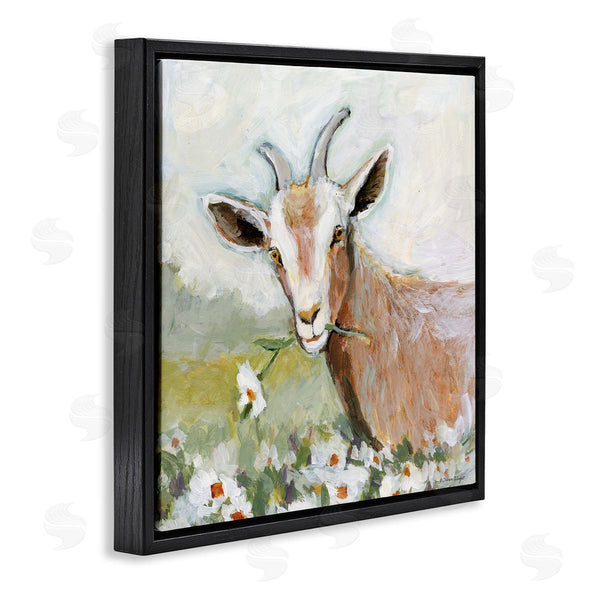 Stupell Industries Susan Winget | Pastoral Goat & Daisy