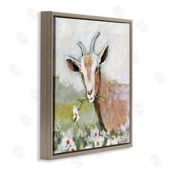 Stupell Industries Susan Winget | Pastoral Goat & Daisy