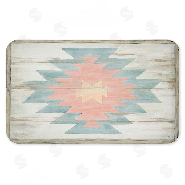 stupell industries Susan Winget | Pink Navajo Pattern Anti-Fatigue Mat