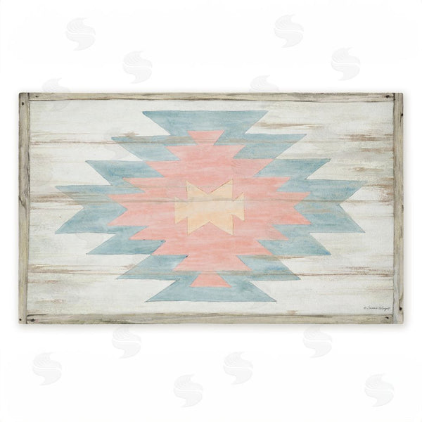 stupell industries Susan Winget | Pink Navajo Pattern Non-Woven Door Mat