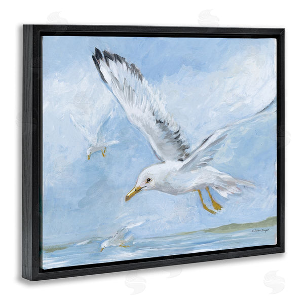 Stupell Industries Susan Winget | Scenic Seagulls Flying