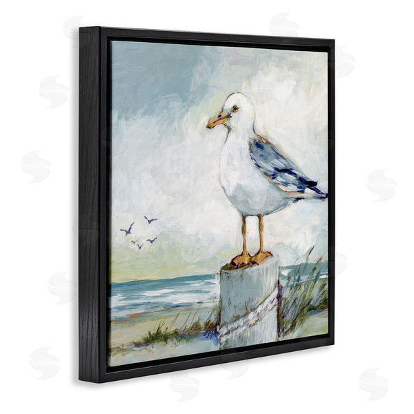 Stupell Industries Susan Winget | Seagull Marine Beach Scene