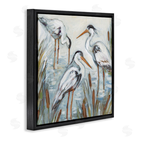 Stupell Industries Susan Winget | Three Herons In Water