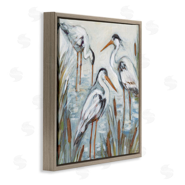 Stupell Industries Susan Winget | Three Herons In Water