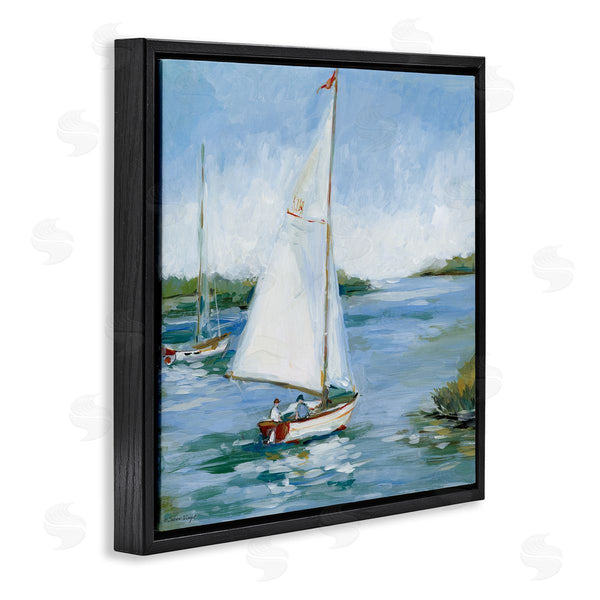 Stupell Industries Susan Winget | Two Men On Sailboat